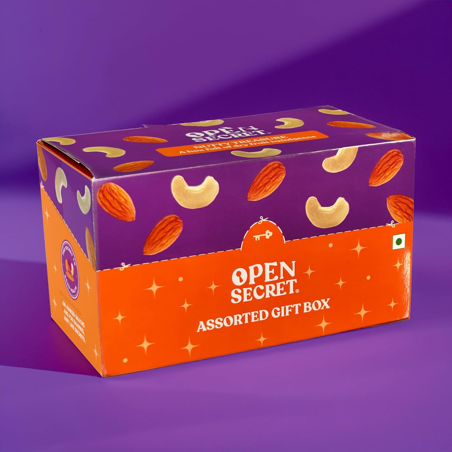 Premium Dry Fruit Gift Box | Assorted Cashews & Almonds | Healthy Gifting Hamper for Ramadan, Festive Occasions & Corporate Celebrations