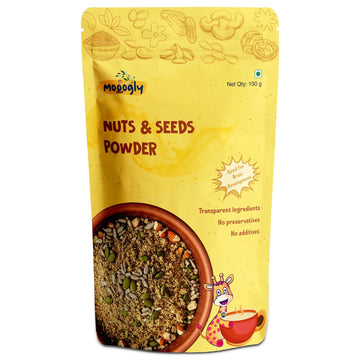 Nuts & Seed Powder 150g – Omega-3 Rich, Protein-Packed Superfood Blend | Premium Vegan & Gluten-Free Nutrition | Healthy Breakfast Mix with Good Fats, Fiber & Natural Energy |dry fruit powder
