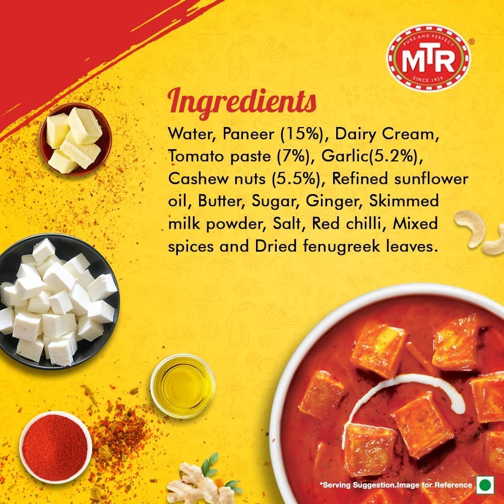 Ready to Eat Paneer Makhani, 300g