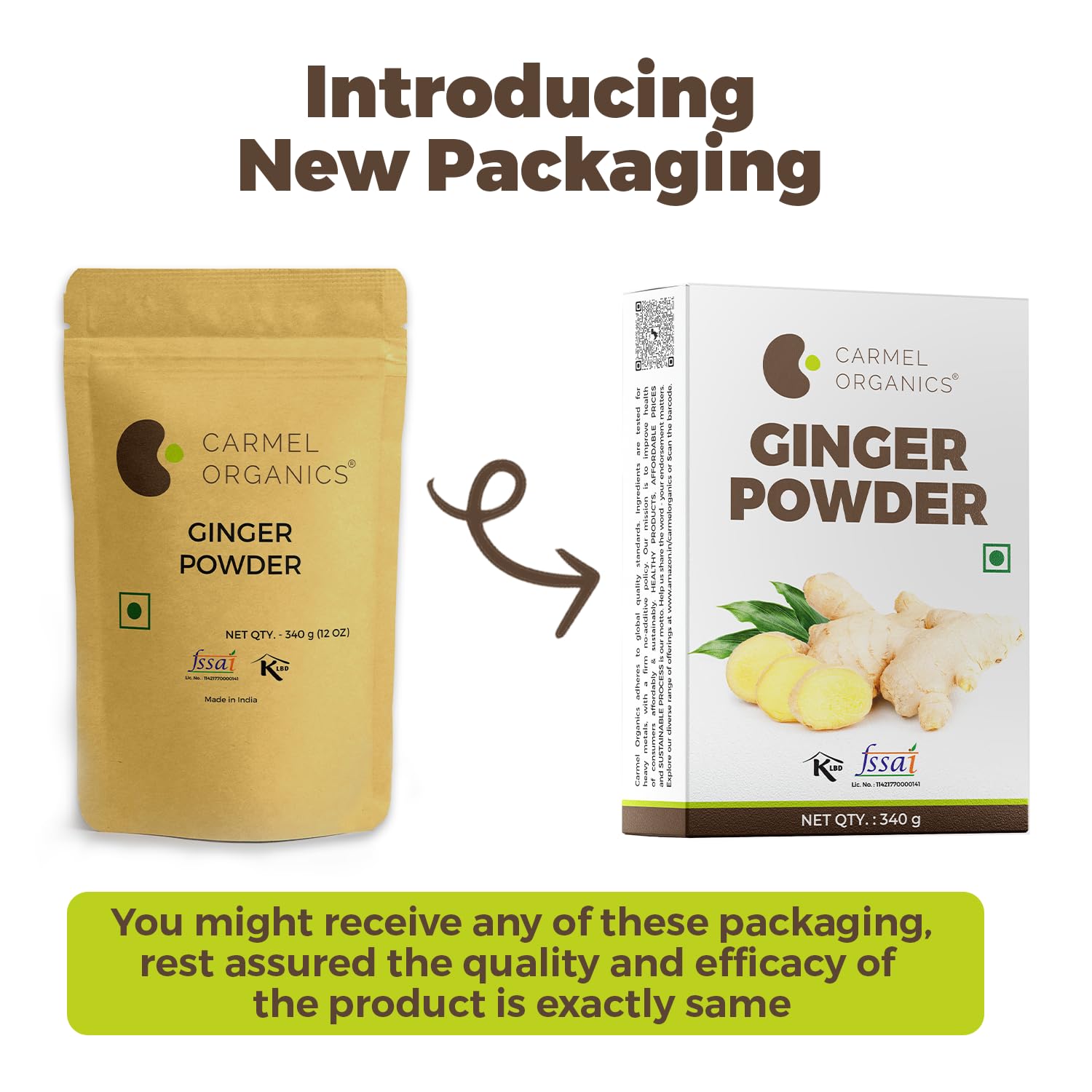 Ginger Dried Root Powder (340 Grams)| Zingiber officinale | NON-GMO | No Added Preservatives | Sukku Podi | Dry Sonth/Adrak Powder for Cooking and Health