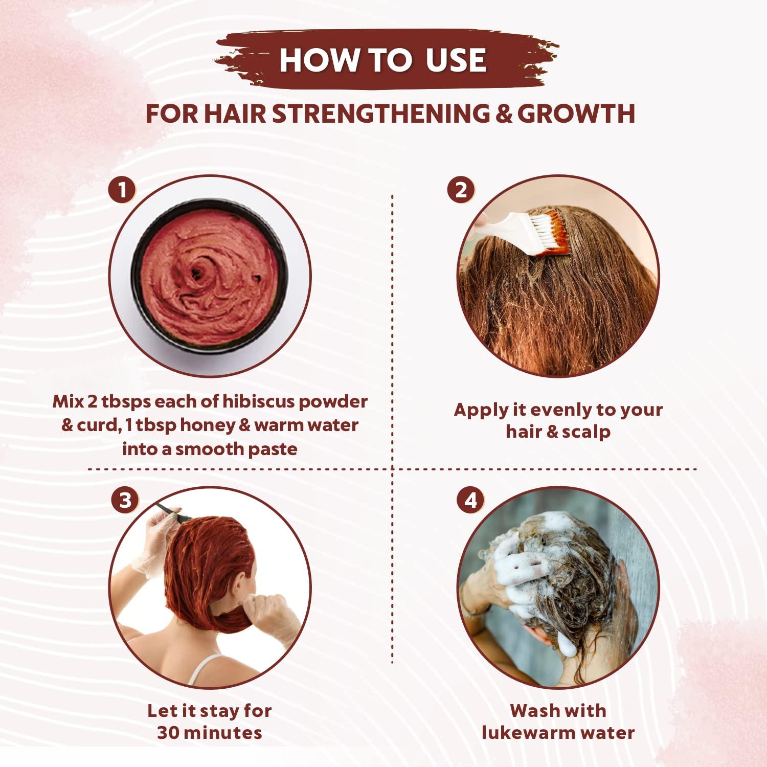 Bio Organic Hibiscus Flower Powder for Face Pack and Hair Mask, Natural Pure Hibiscus Rosa-Sinensis Hair & Skin Care, Gudhal Ka Phool Powder For Dull Hair & Dry Scalp (100g)