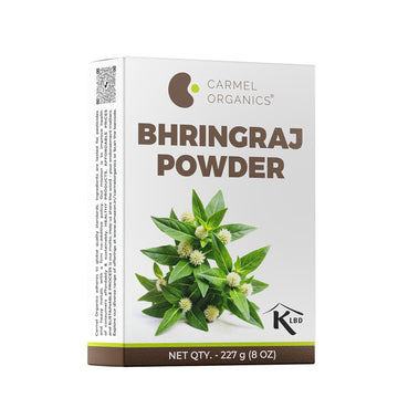 Bhringraj Powder 227 Grams for Hair Care for Hair Growth, Scalp Health & Dandruff Control | Natural | No Added Preservatives and Additives| Karisalankanni