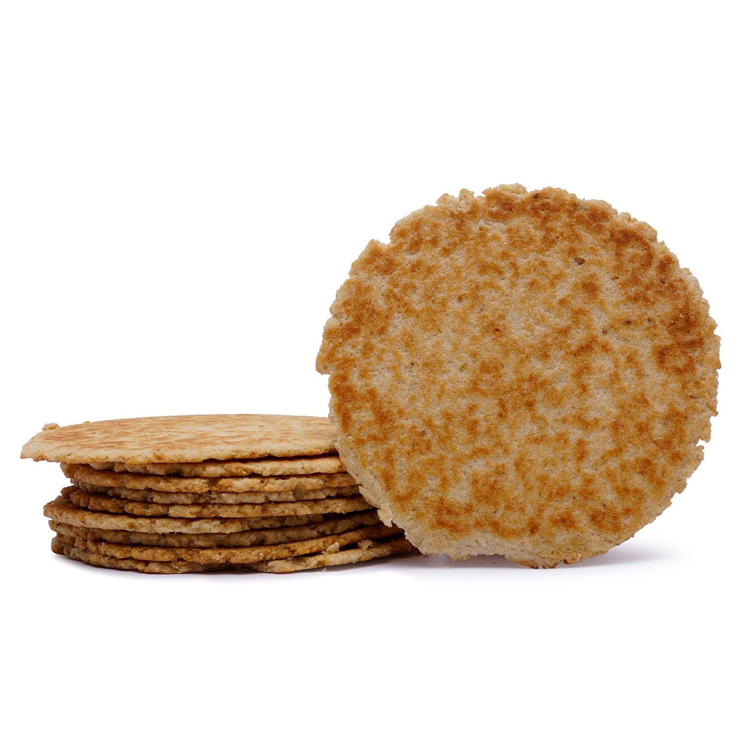 Baked Jeera Bhakhri - 360 Gms | (Pack of 2 - Each 180 Gms) | Ready to Eat | Best Choice for Snack Time, Parties & Events | Healthy Traditional Gujarati Snacks..