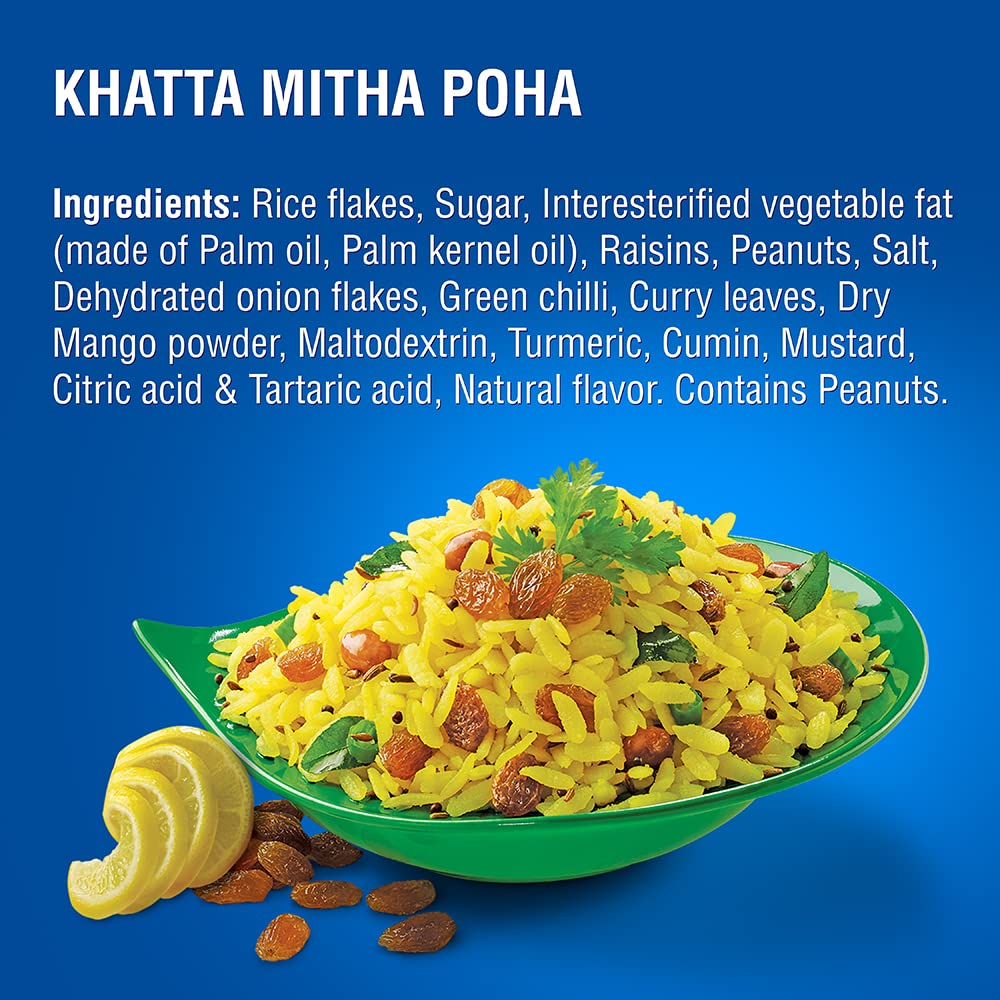 3 Min Breakfast Khatta Meetha Poha Cuppa 80g