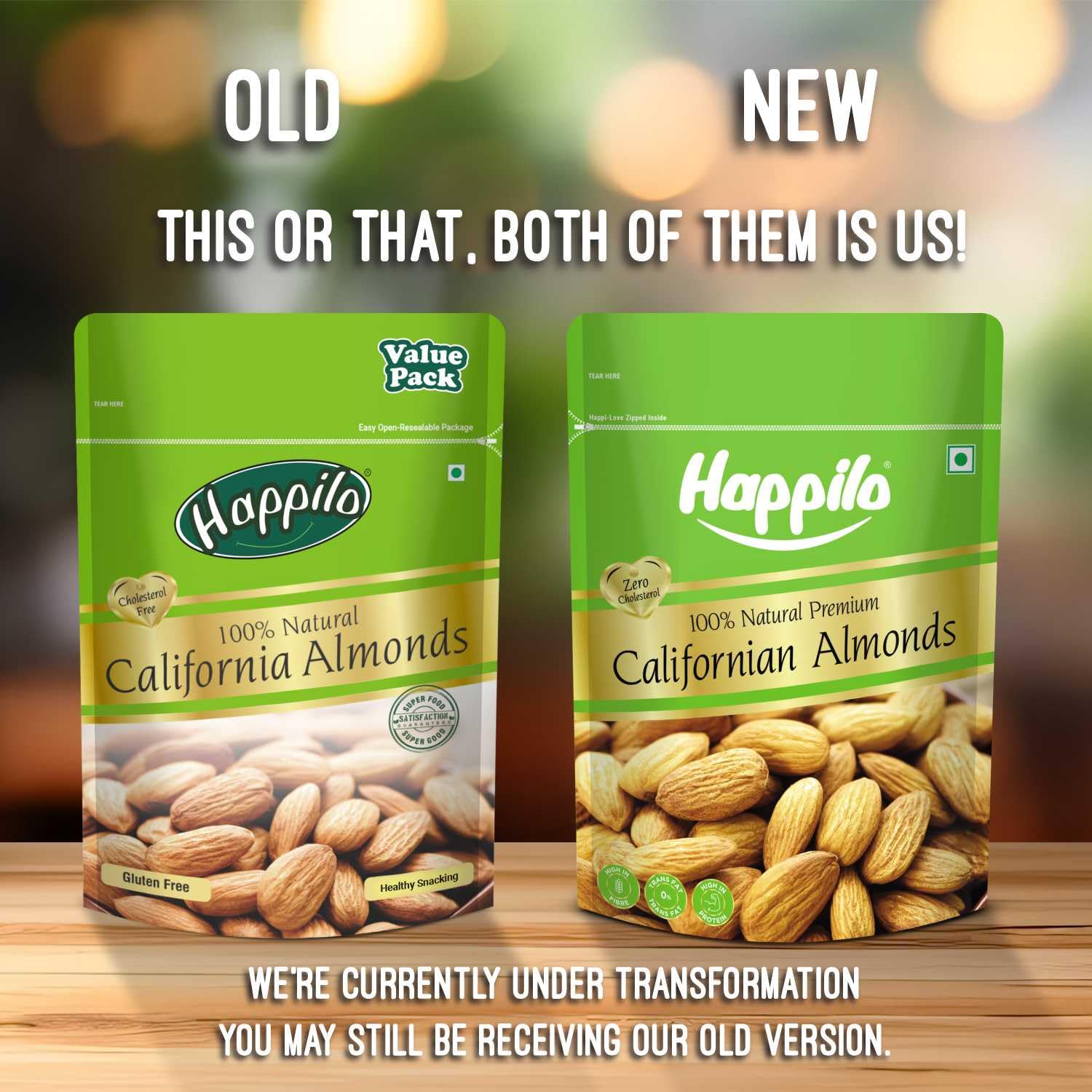 Premium Natural Californian Almonds 500g | Badam Giri, Healthy Snacks, Dry Fruits | Crunchy Nuts | High in Fiber | Rich in Protein | Magnesium | Phosphorus | Dietary Fibre | Zero Cholesterol