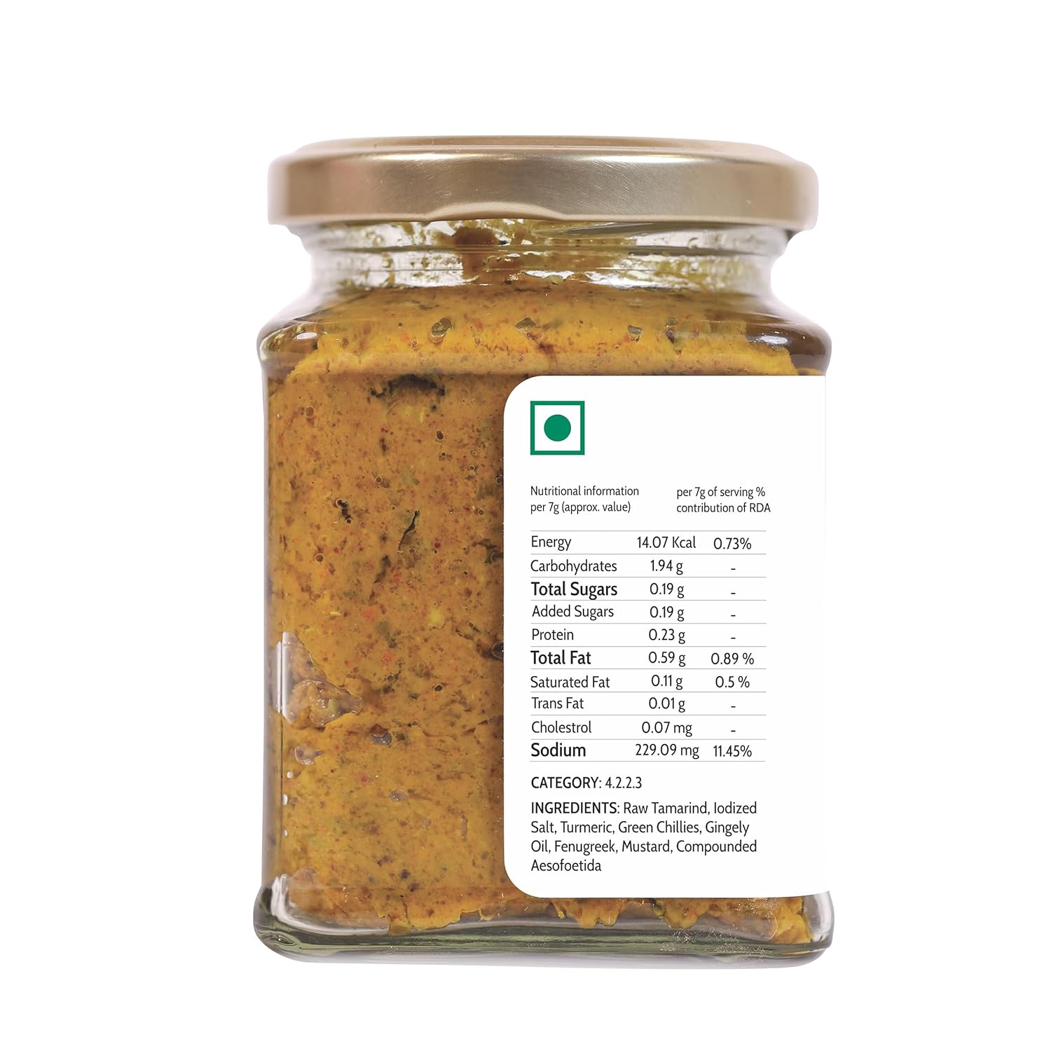 Andhra Tamarind Thokku (250 Gm) | Tamarind Pickle with Green Chillies Pure Natural Home Made Taste | Authentic Andhra Style Achar Perfect for Rice, Dosa, Idli & Roti | No Preservatives