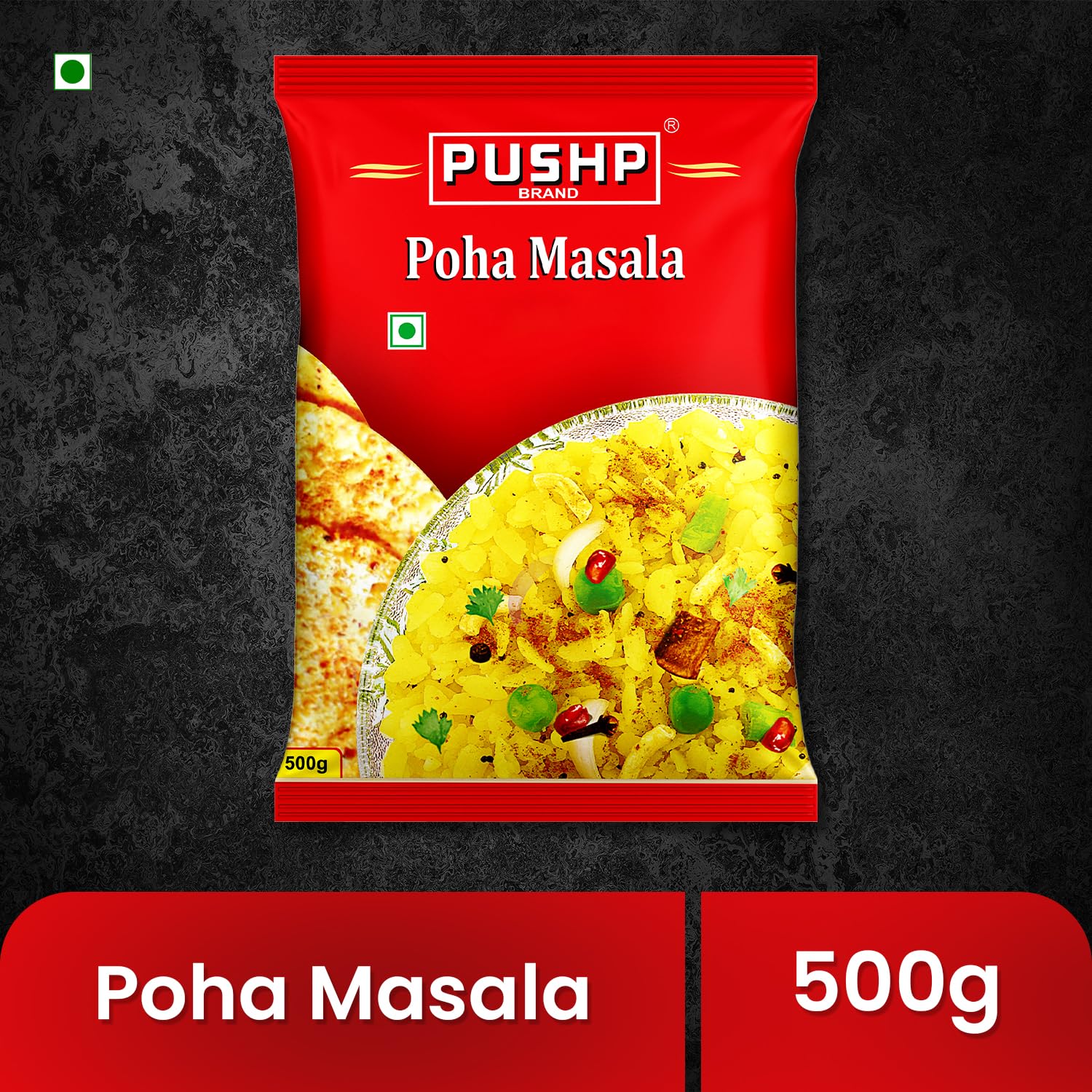 Poha Masala | 500g Pouch | Indori Poha Masala | Indori-Style Spice Mix | Quality Blend | No Preservatives (Pack of 1)