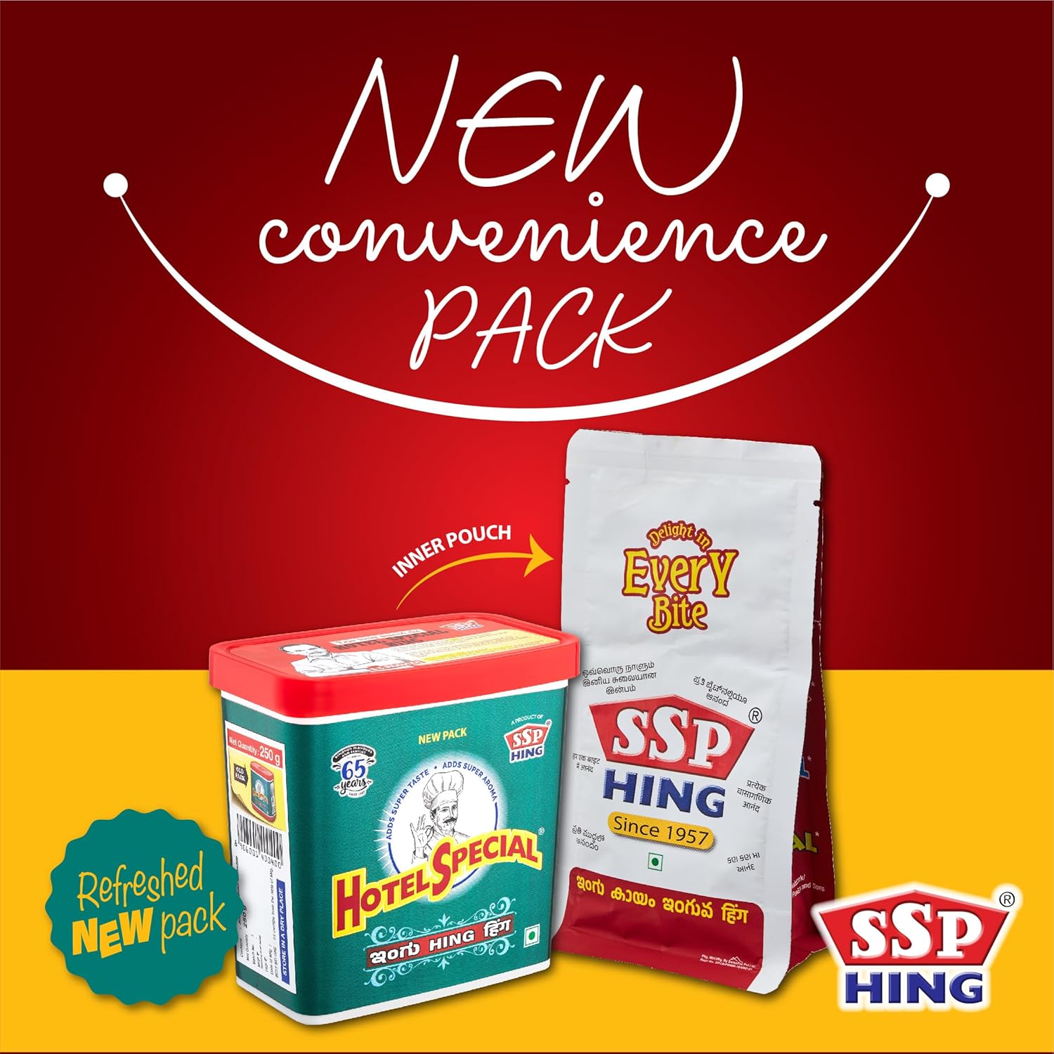 Hotel Special (Hing) 250 g | For Everyday Use Comes In Soft Paste Form | Easy To Use | Brings Great Taste & Aroma