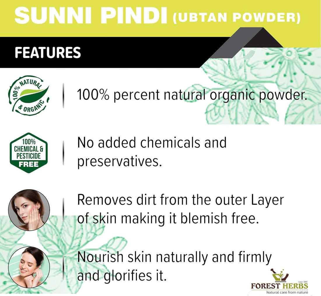 Natural Care From Nature Sunnipindi Herbal Nalangu Maavu UBTAN Bath Powder For Skin (500 Grams), 3 in 1 Ubtan Body Scrub | Face Pack | Mask