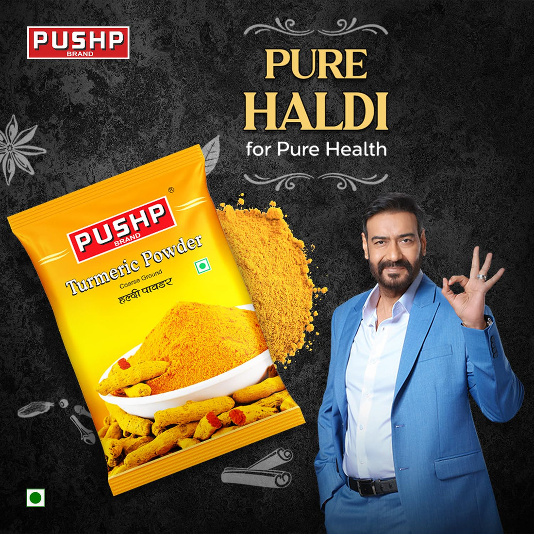 Turmeric Powder | Haldi Powder | Pure & Natural Turmeric | No Additives or Preservatives | 1kg