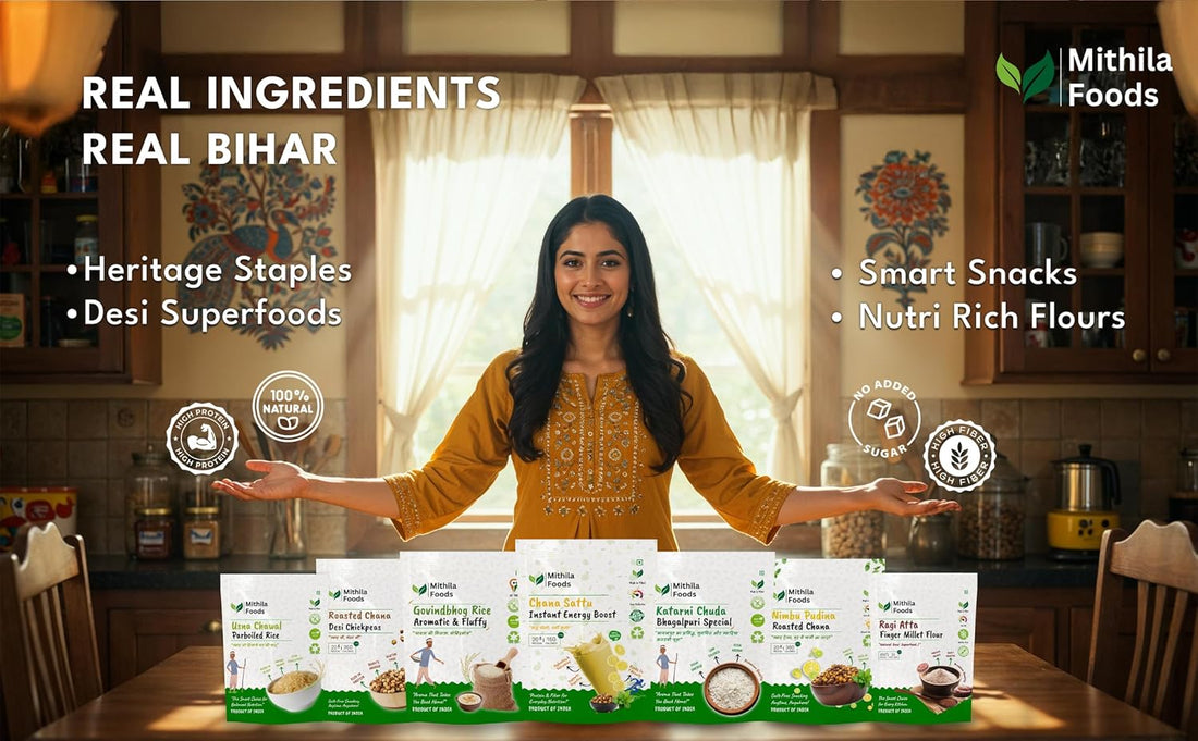 2 Kg Pure Bhagalpuri Katarni Chuda (Poha) | 100% Natural, Freshly Packed, Rich in Aroma & Taste | Dahi Chura, Chura Pulav | Authentic Traditional Cultural Flavor From Bihar