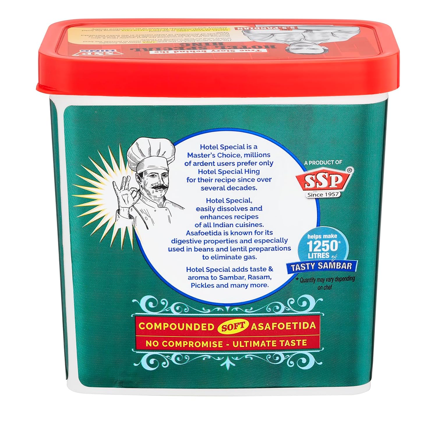 Hotel Special (Hing) 250 g | For Everyday Use Comes In Soft Paste Form | Easy To Use | Brings Great Taste & Aroma