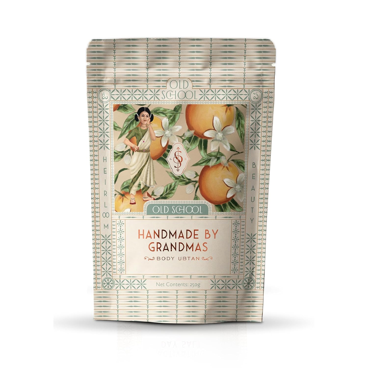 Rituals Handmade by Grandmas Baby Ubtan (Natural Bath Powder) | 250 Grams | Blend for Gentle Exfoliation & Nourished Skin | Ubtan for Kids | Baby Bath Powder for Glowing Skin, Tan Removal, & Skin Lightening| Pure & Natural Ingredients