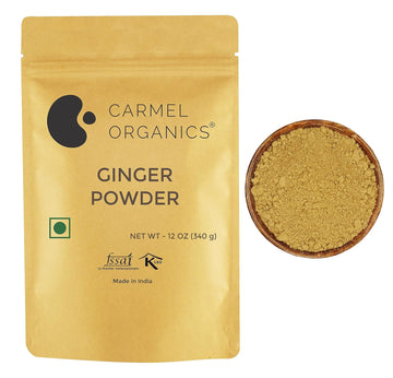 Ginger Dried Root Powder (340 Grams)| Zingiber officinale | NON-GMO | No Added Preservatives | Sukku Podi | Dry Sonth/Adrak Powder for Cooking and Health