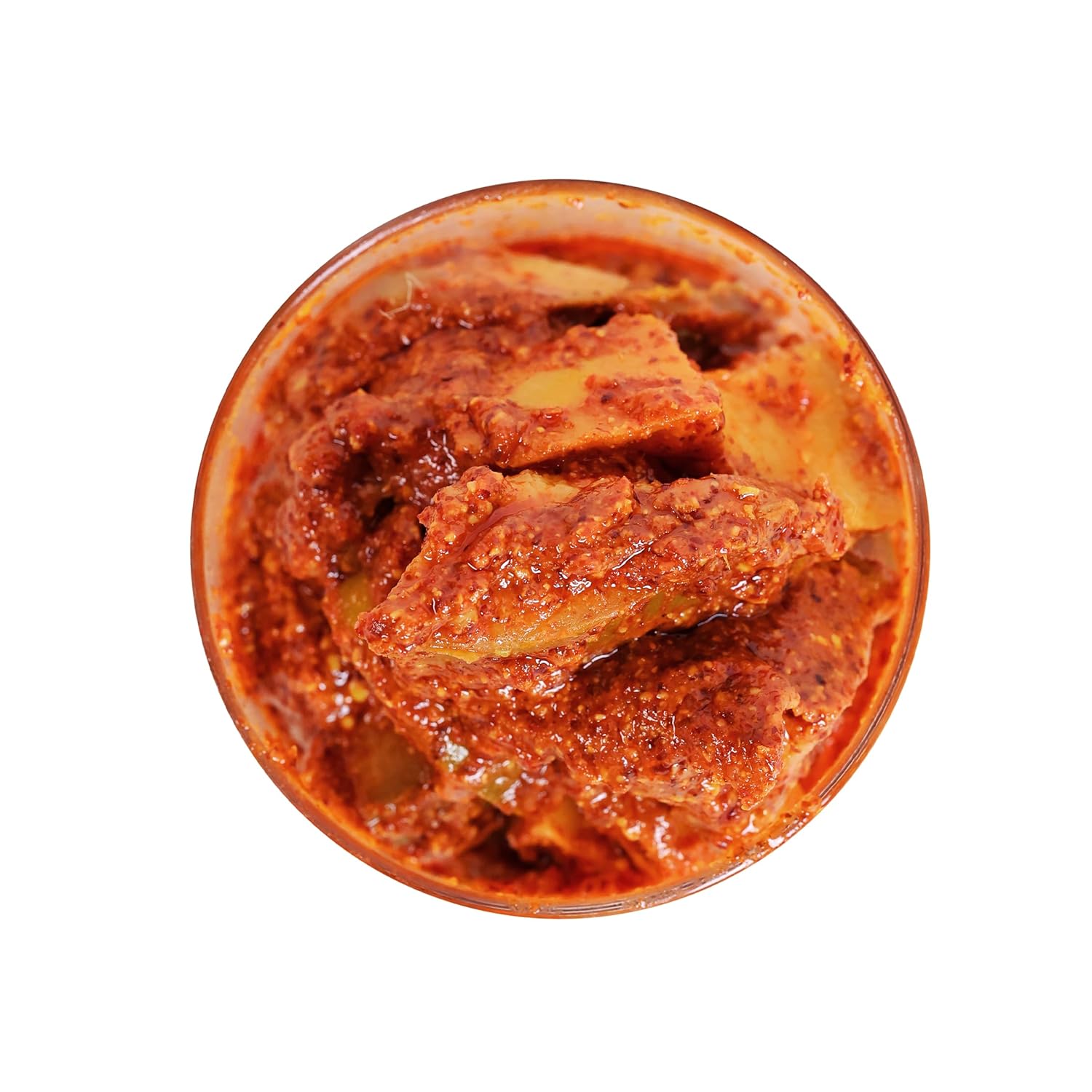 Mango Avakai Pickle (250 Gm) | South Indian Taste Mango Pickles | Aam ka Achar Perfect for Rice, Dosa, Idli, Chappati | Tangy and Spicy Home Made Mango Pickle | No Preservatives