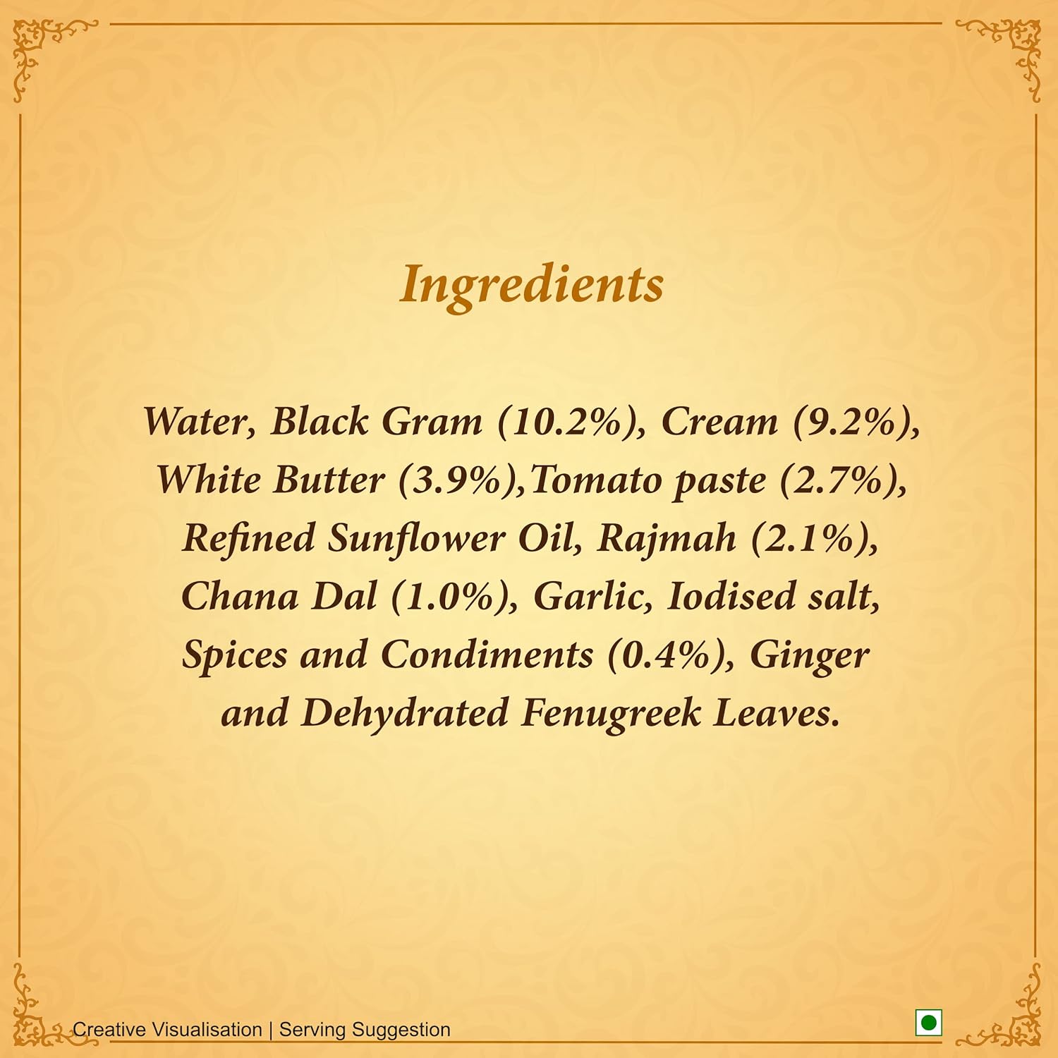 Dal Makhani, Itc Ready to Eat Indian Food, Just Heat and Eat, Microwavable,285 Gm