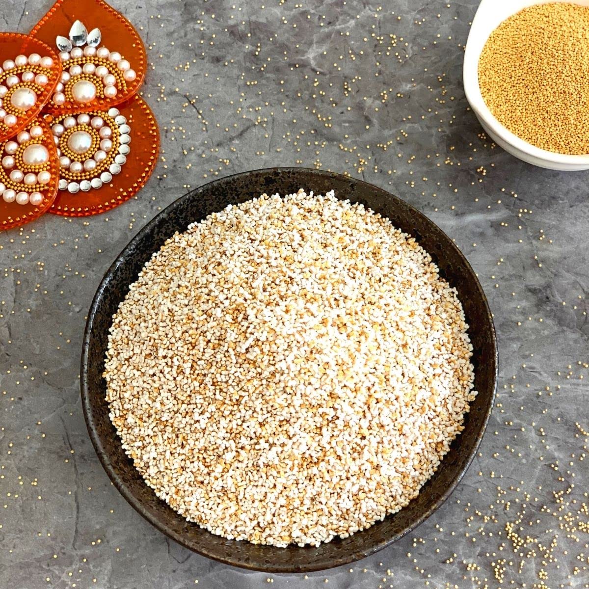 Amaranth Puff (Rajgira Puff) | Gluten-Free |Vegan|Non GMO| (200gm Pack of 1)