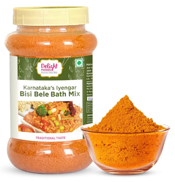 Karnataka Iyengar Bisi Bele Bath Masala Powder 250g | Authentic South Indian Spice mix | Traditional Iyengar Recipe | No Added Preservatives