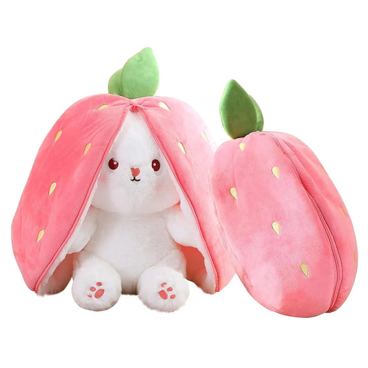 Sterling Reversible Carrot Plush Soft For Toy Boys & Girls & Baby 25 Cm - Pink