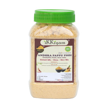 Andhra Pappu Podi (Rice Mix Powder) | Kandipodi, Premium & Organic | Healthy & Tasty Paruppu Podi | Ready To Cook Idly/Dosa Powder | Homemade Naturally South Indian Meals | Pack Of 1 | 200g