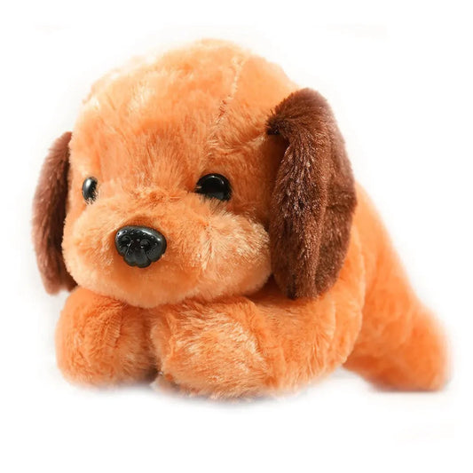 Sterling Dog Cute Plush Soft Toys For Kids Birthday Gift 26 Cm - Brown