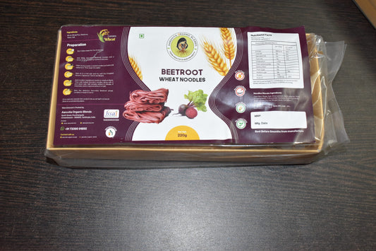 Beetroot Wheat Noodles