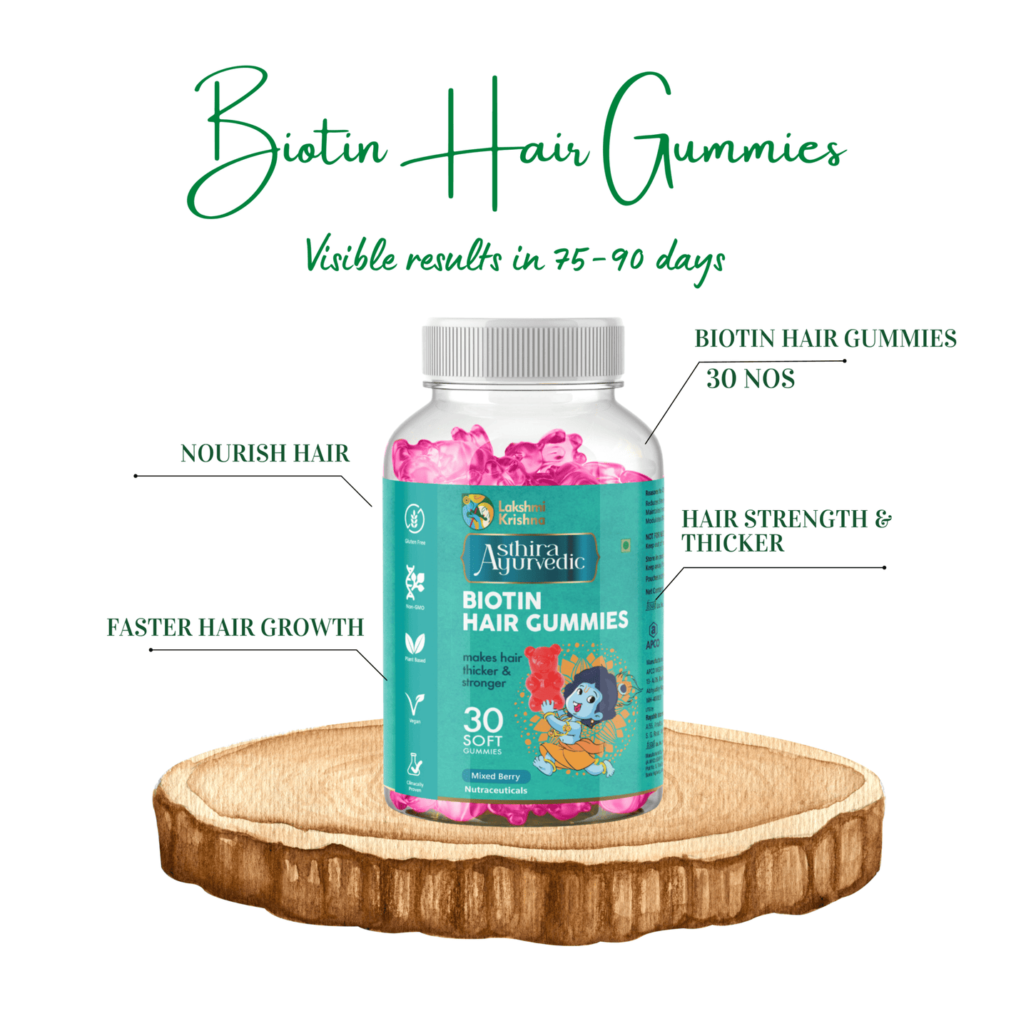 Biotin Gummies for Hair Growth