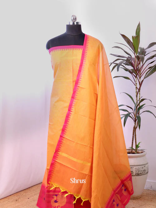 chettinad top & dupatta combo