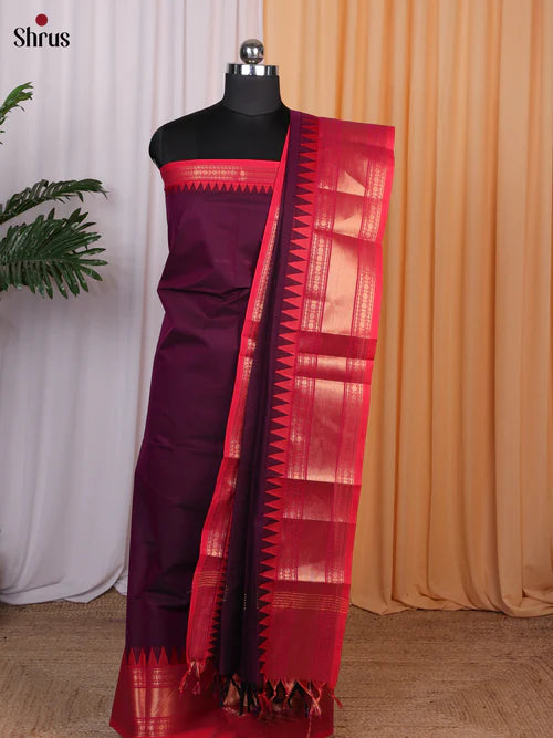 chettinad top & dupatta combo