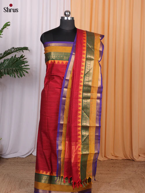 chettinad top & dupatta combo