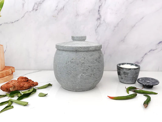 Curd Pot - Soap Stone