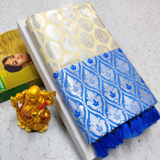 EXCLUSIVE BRIDAL SAREE COLLECTIONS WITH FANCY TESSEL