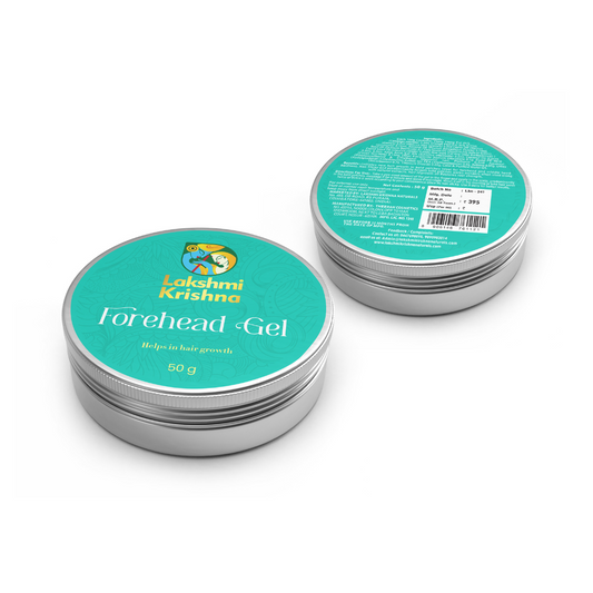 Forehead hair gel for baldness