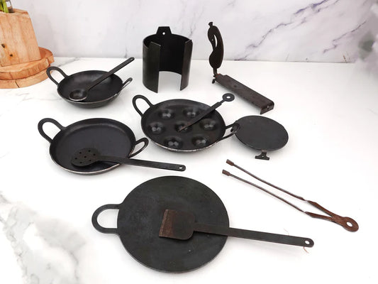 Iron Toys - 12 Pcs Set .