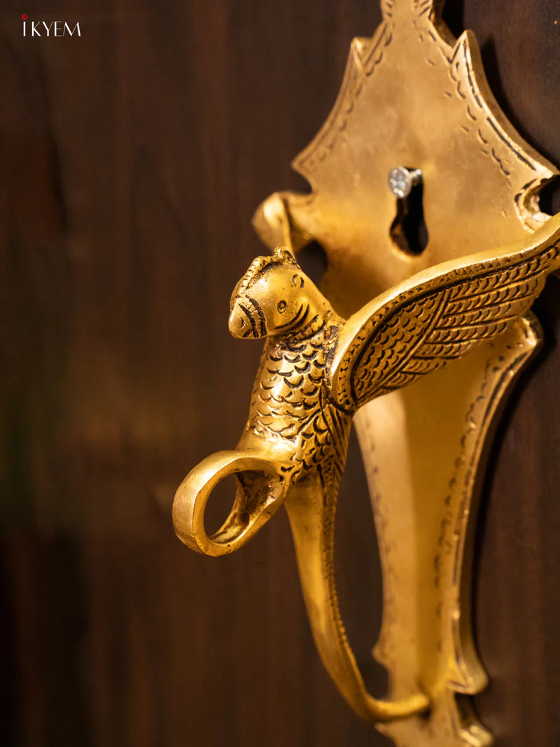 Brass Parrot Wall Bracket - KK26169