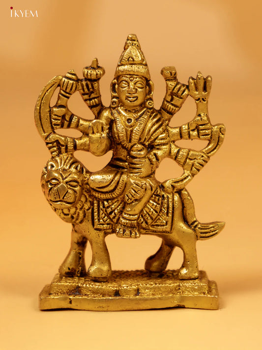 Brass Durga Idol - KK26210