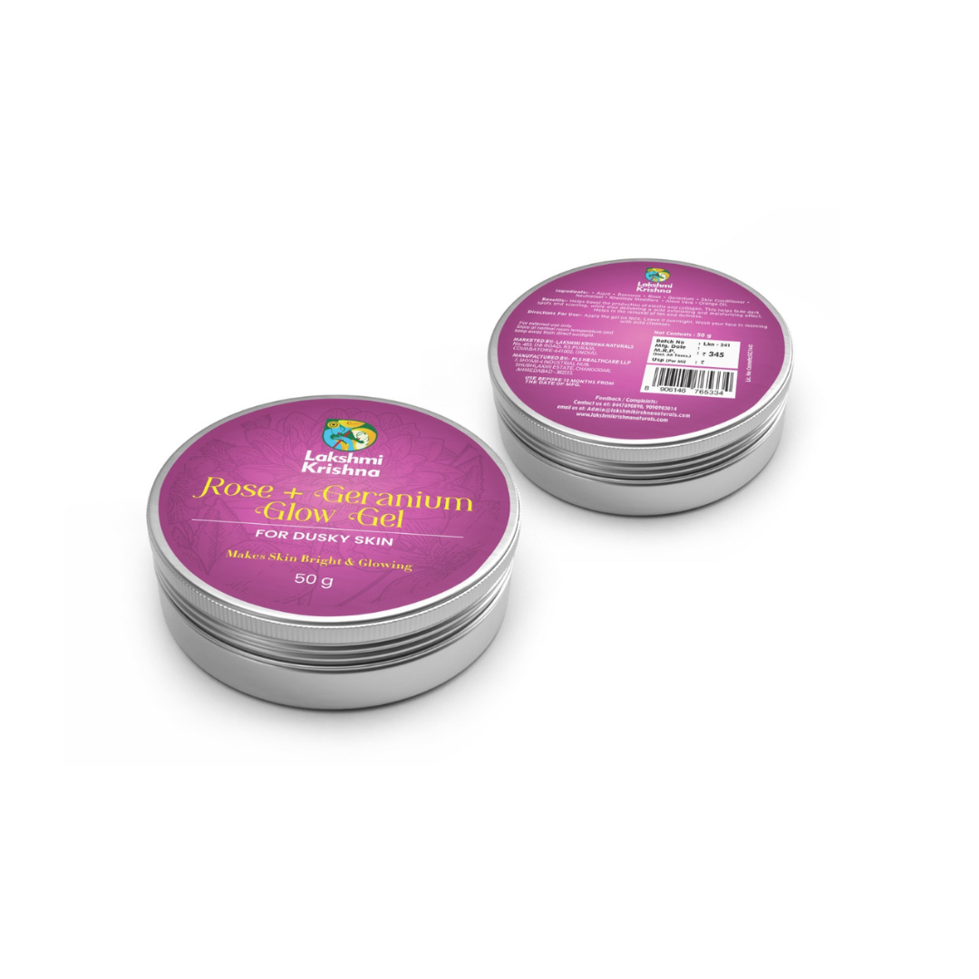Rose + Geranium Glow Gel For Dusky Skin