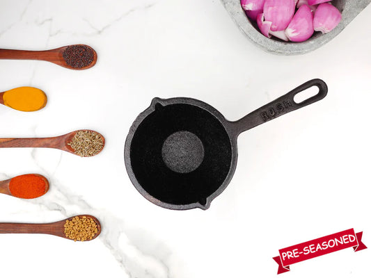 Tadka Pan - Cast Iron Deep (Thalipu Karandi).