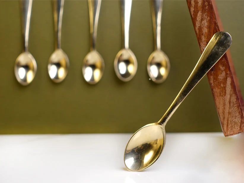 Tea Spoon - Set Of 3 - Bronze