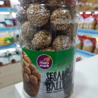 WHITE SESAME BALLS JAR