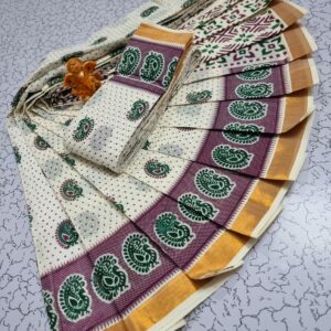 Kerala Cotton Sarees