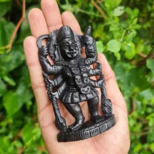 Karungali Hanuman Statue 4 Inch