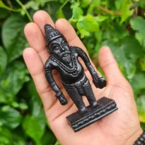 Karungali Hanuman Statue 4 Inch