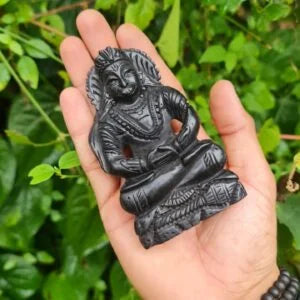 Karungali Hanuman Statue 4 Inch