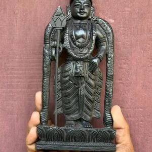 Karungali Murugan Statue 9 inch