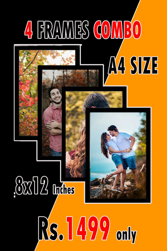 SET OF 4 FRAME A4 SIZE