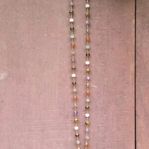 Black Rudraksha Copper Wire 8mm Mala