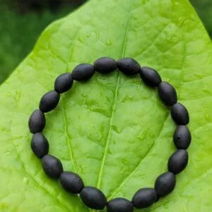 Lotus seed type karugali bracelet – 7mm