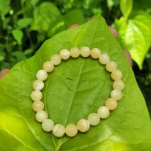 Yellow calcite Bracelet