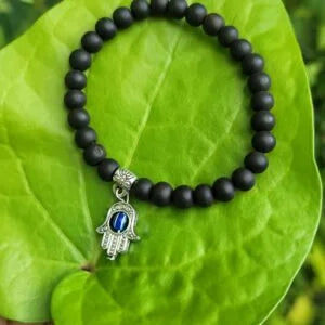 Hamsa Hand Evil eye Karugali Bracelet